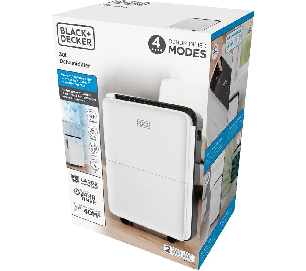 BLACK + DECKER BXEH60008GB Dehumidifier - White image number 10 of 10