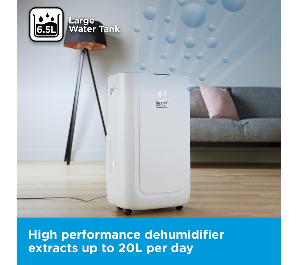 Purificateur D'air Black & Decker 18W BXAP60E, Neuf, Petite Rayure Possible (défaut D'usine)