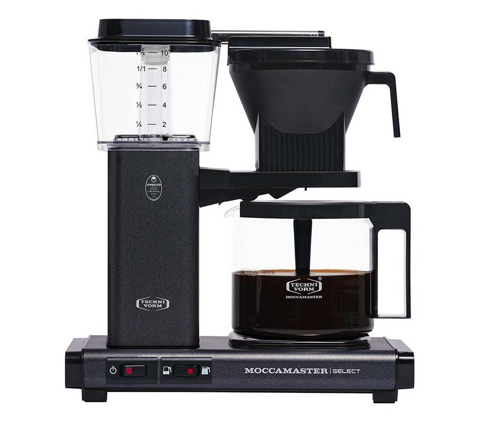 MOCCAMASTER KBG Select 53811 Filter Coffee Machine - Stone Grey