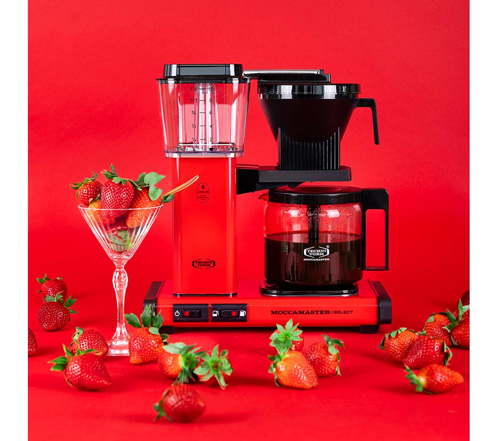 Buy MOCCAMASTER KBG Select 53819 Filter Coffee Machine - Red | Currys