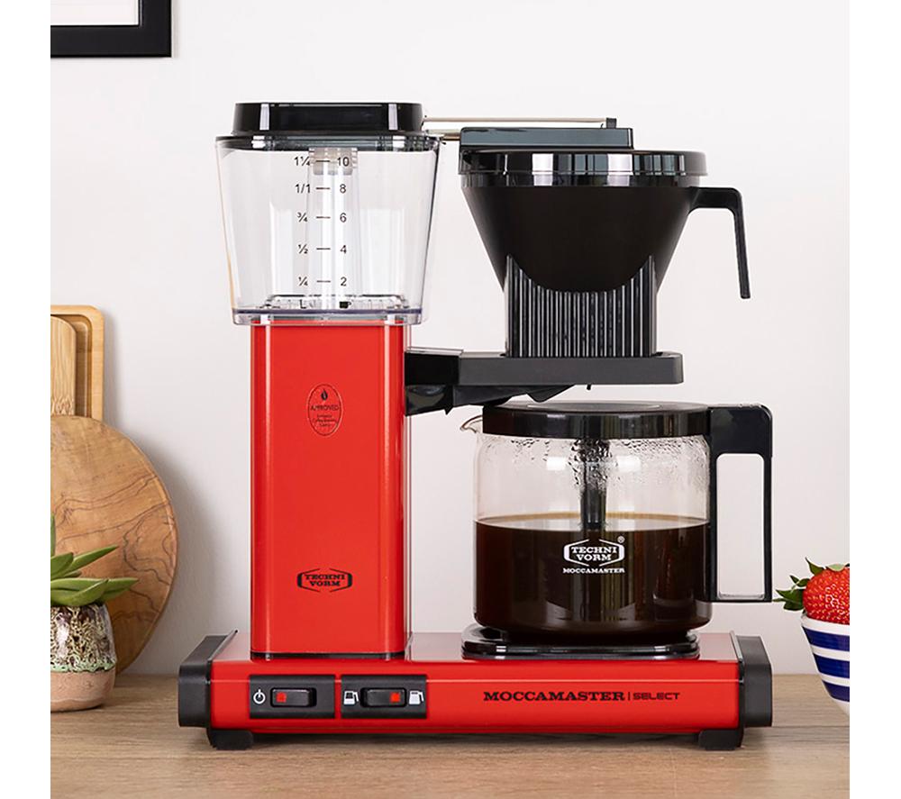 Buy MOCCAMASTER KBG Select 53819 Filter Coffee Machine - Red | Currys