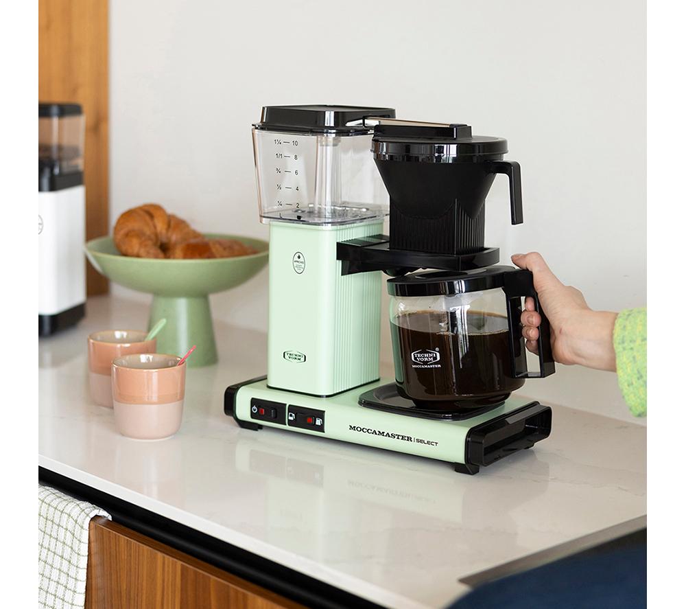 MOCCAMASTER KBG Select 53807 Filter Coffee Machine - Pastel Green image number 6 of 7