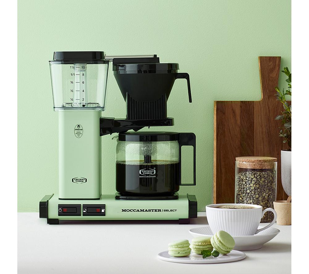 MOCCAMASTER KBG Select 53807 Filter Coffee Machine - Pastel Green image number 7 of 7