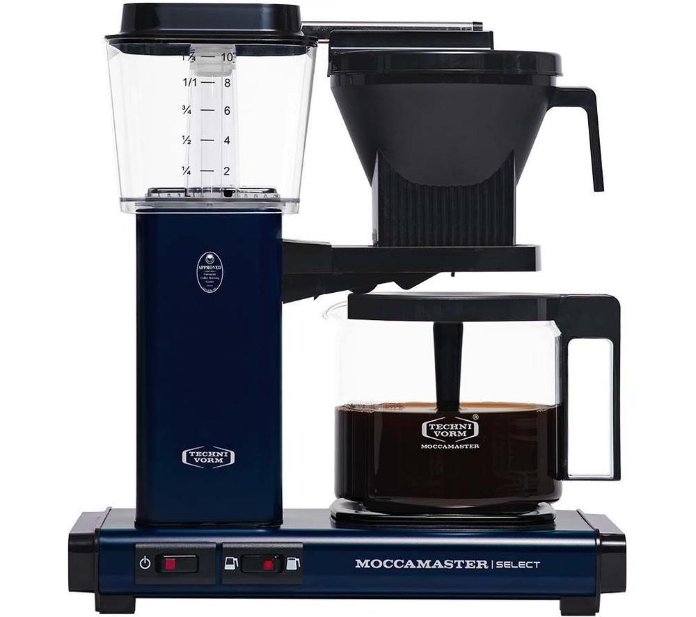 MOCCAMASTER KBG Select 53809 Filter Coffee Machine - Midnight Blue, Blue