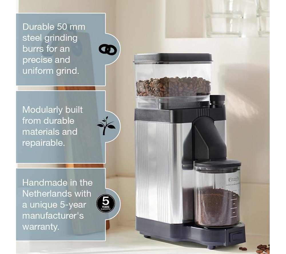 MOCCAMASTER KM5 Coffee Grinder - Polished Silver image number 2 of 7
