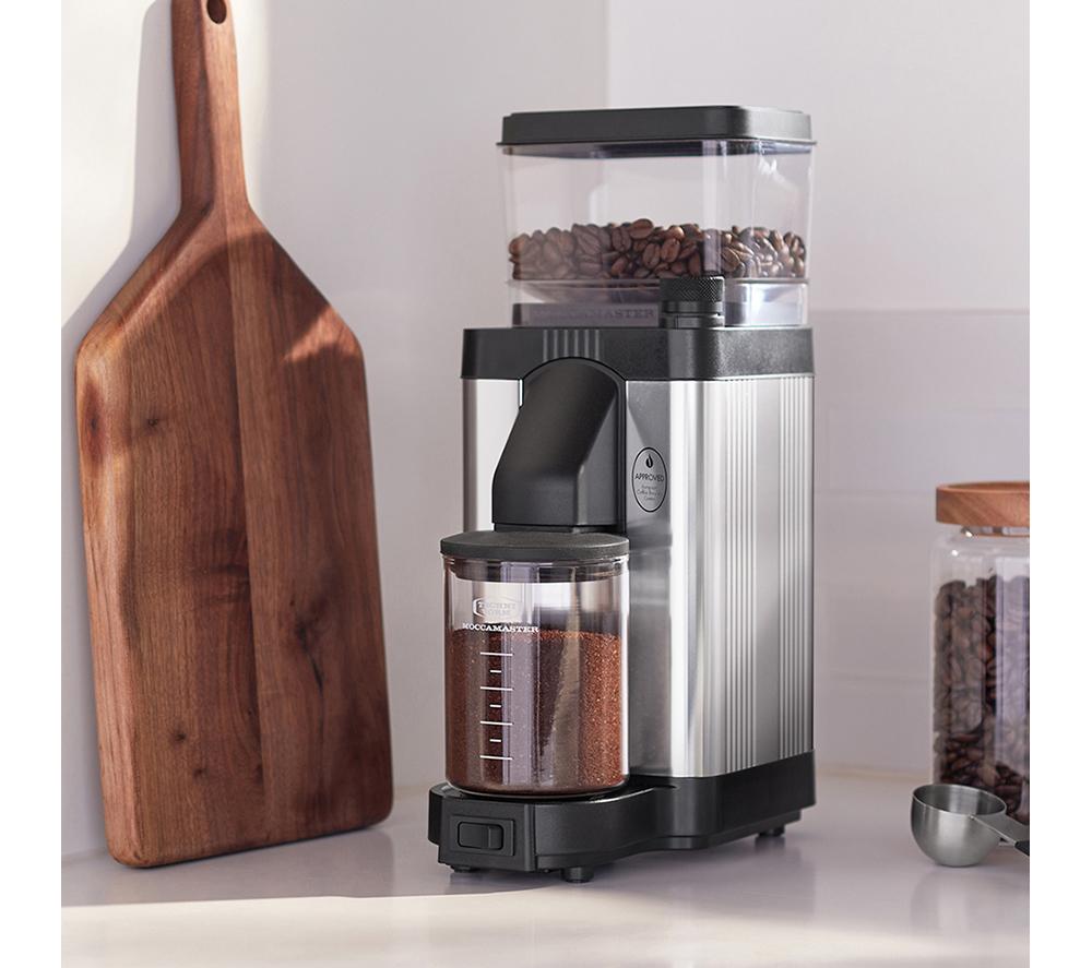MOCCAMASTER KM5 Coffee Grinder - Polished Silver image number 5 of 7