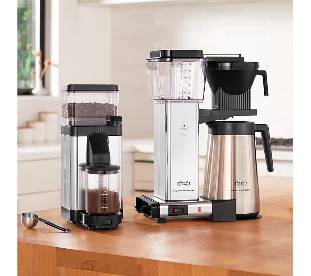 MOCCAMASTER KM5 Coffee Grinder - Polished Silver image number 7 of 7