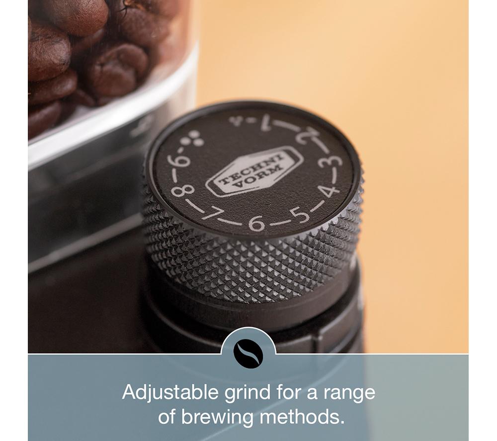 MOCCAMASTER KM5 Coffee Grinder - Matte Black image number 3 of 7