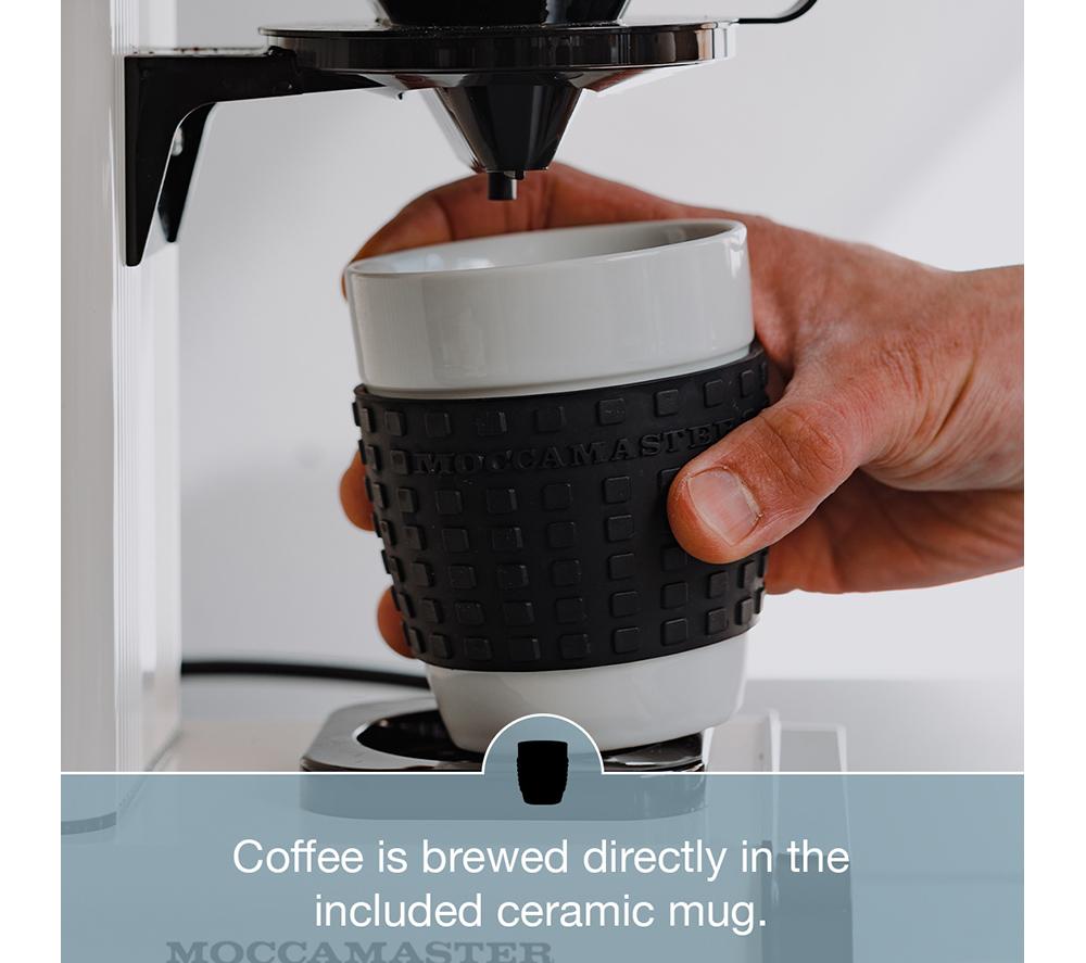 MOCCAMASTER Cup-One 69624 Filter Coffee Machine - Matte Black image number 4 of 7