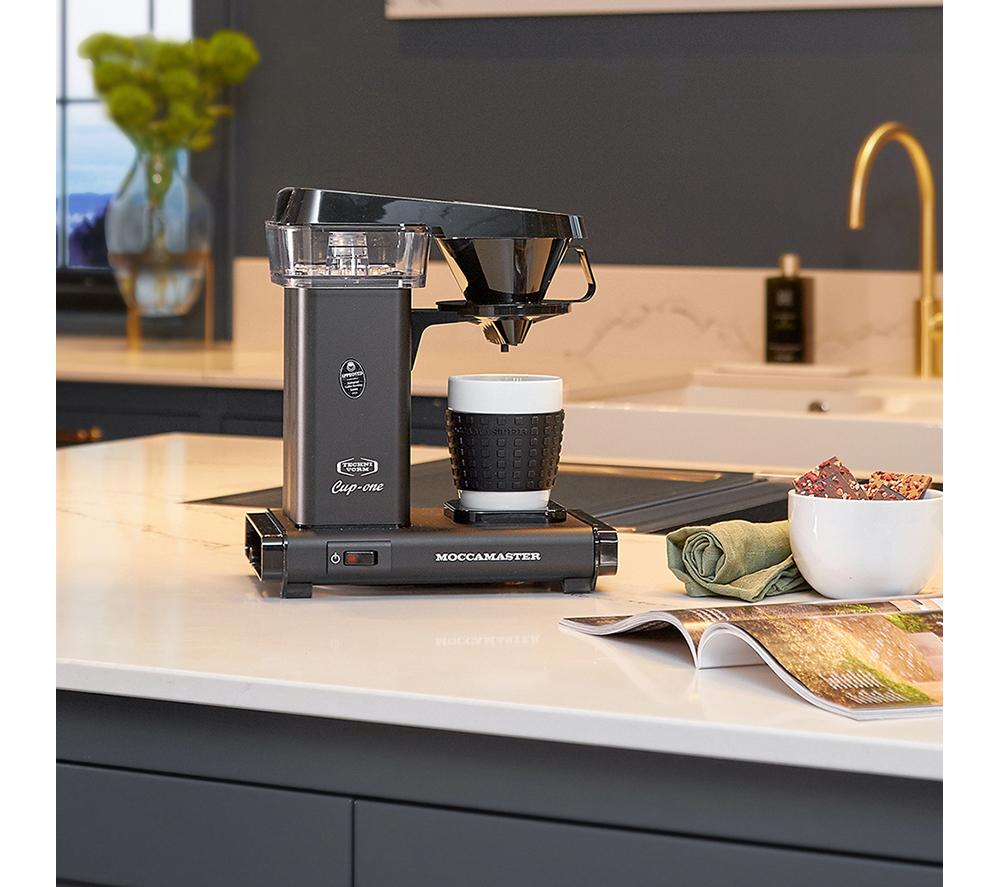 MOCCAMASTER Cup-One 69624 Filter Coffee Machine - Matte Black image number 7 of 7