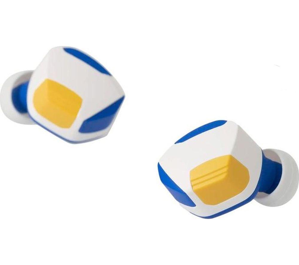 FINAL AUDIO Dragon Ball Z Vegeta Wireless Bluetooth Earbuds - Yellow, Blue & White, White,Yellow,Blue