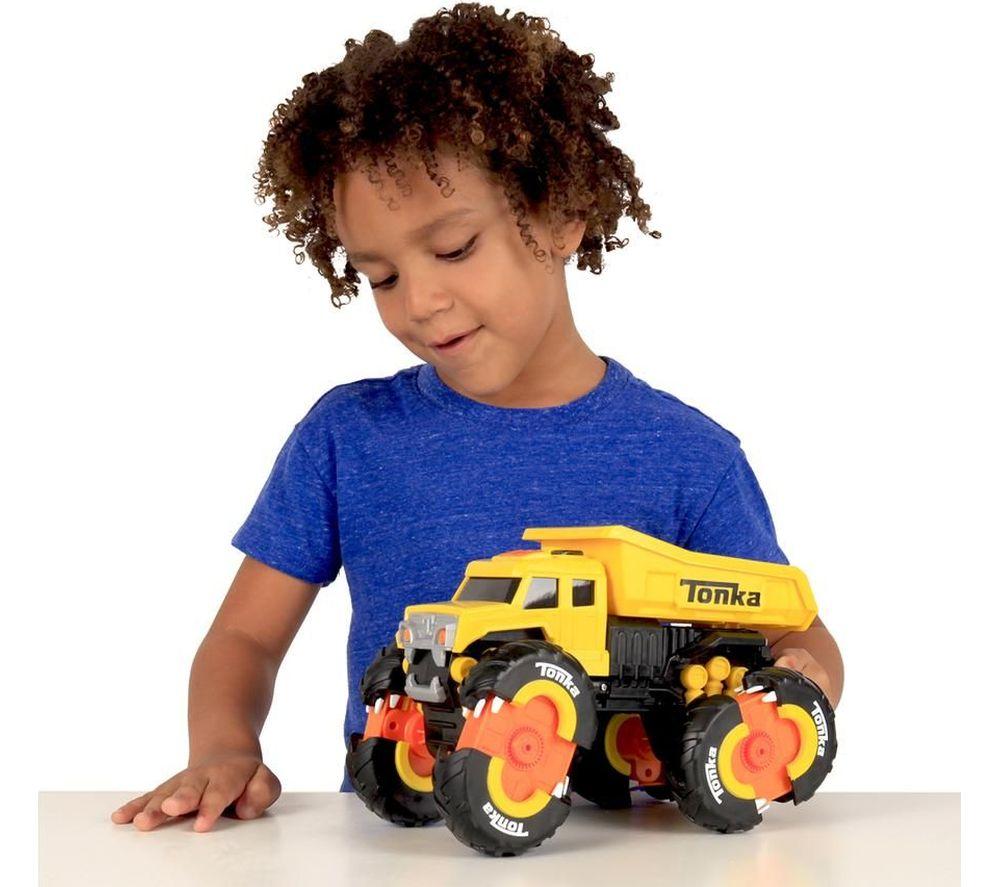 TONKA 6121 The CLAW Dump Truck - Yellow image number 5 of 7