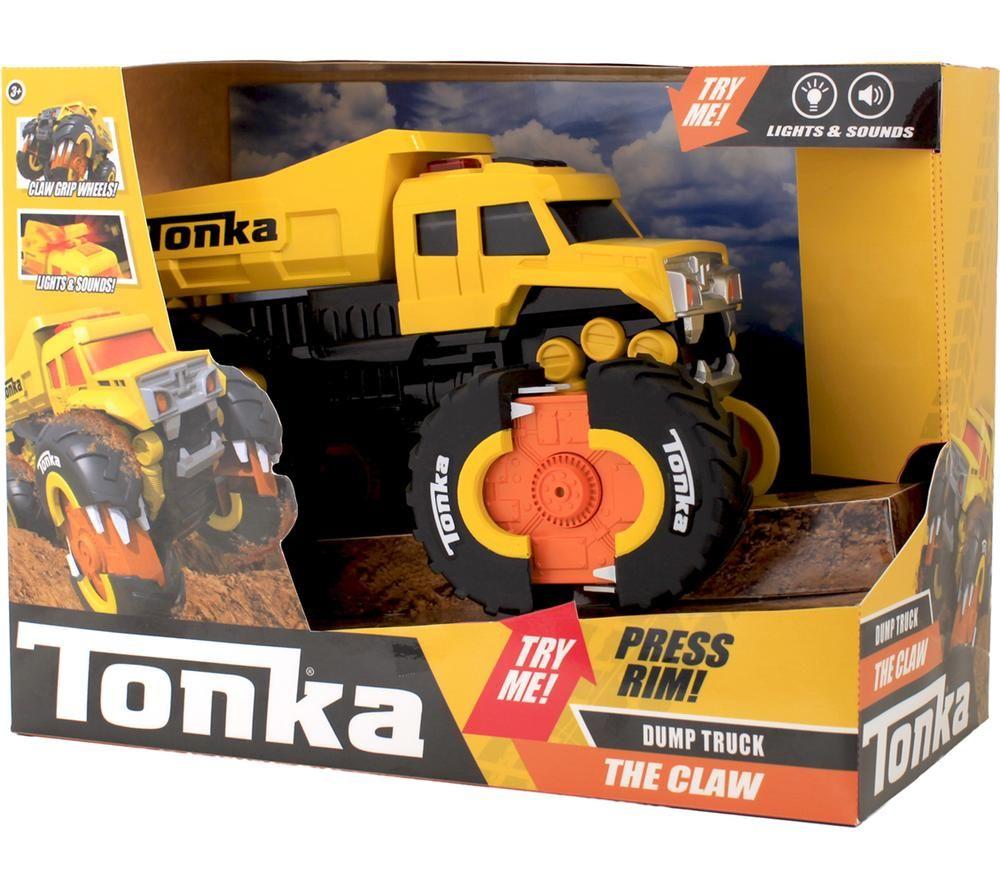 TONKA 6121 The CLAW Dump Truck - Yellow image number 6 of 7
