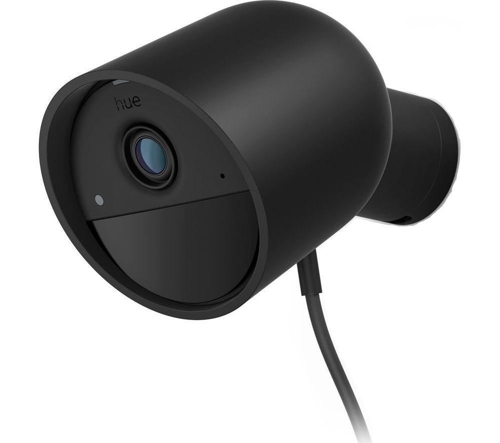 Hue Security Camera Wired Black + motion