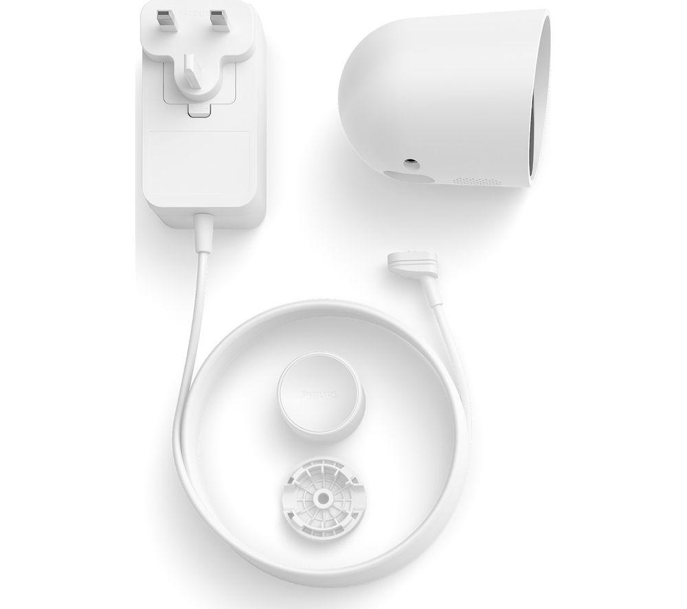 PHILIPS HUE Secure Wired Full HD 1080p WiFi Security Camera - White image number 4 of 12