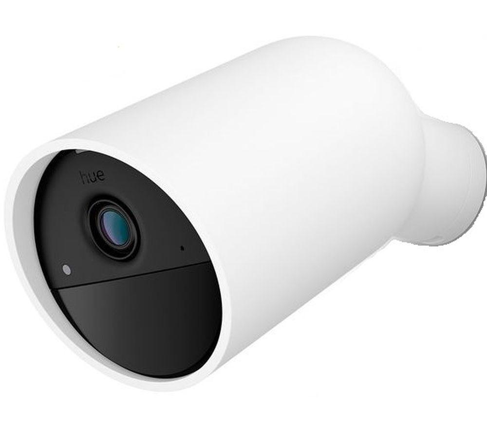 PHILIPS HUE Secure Battery Full HD 1080p WiFi Security Camera - White, White