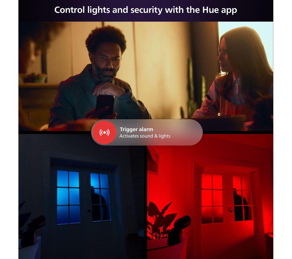 PHILIPS HUE Secure Battery Full HD 1080p WiFi Security Camera - White image number 11 of 14