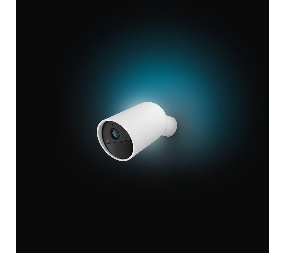 PHILIPS HUE Secure Battery Full HD 1080p WiFi Security Camera - White image number 14 of 14