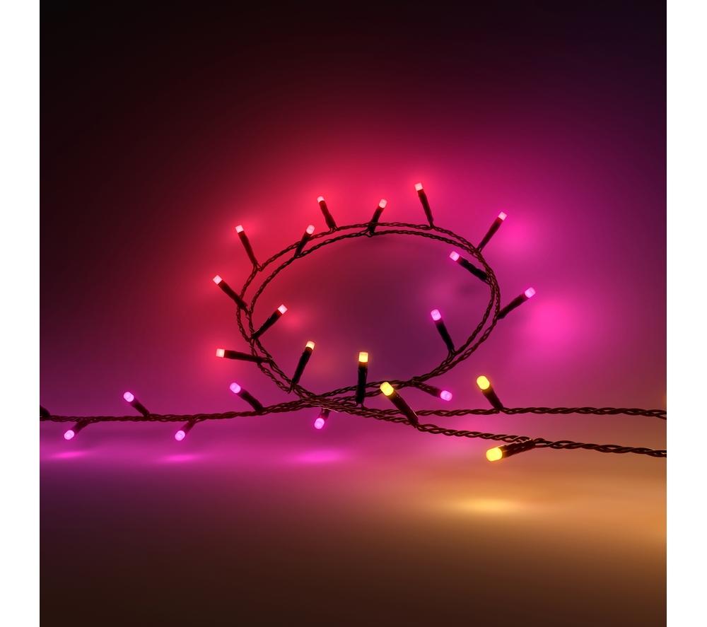 PHILIPS HUE Festavia Smart LED Colour String Lights - 250 mini LEDs, 20 m image number 9 of 16