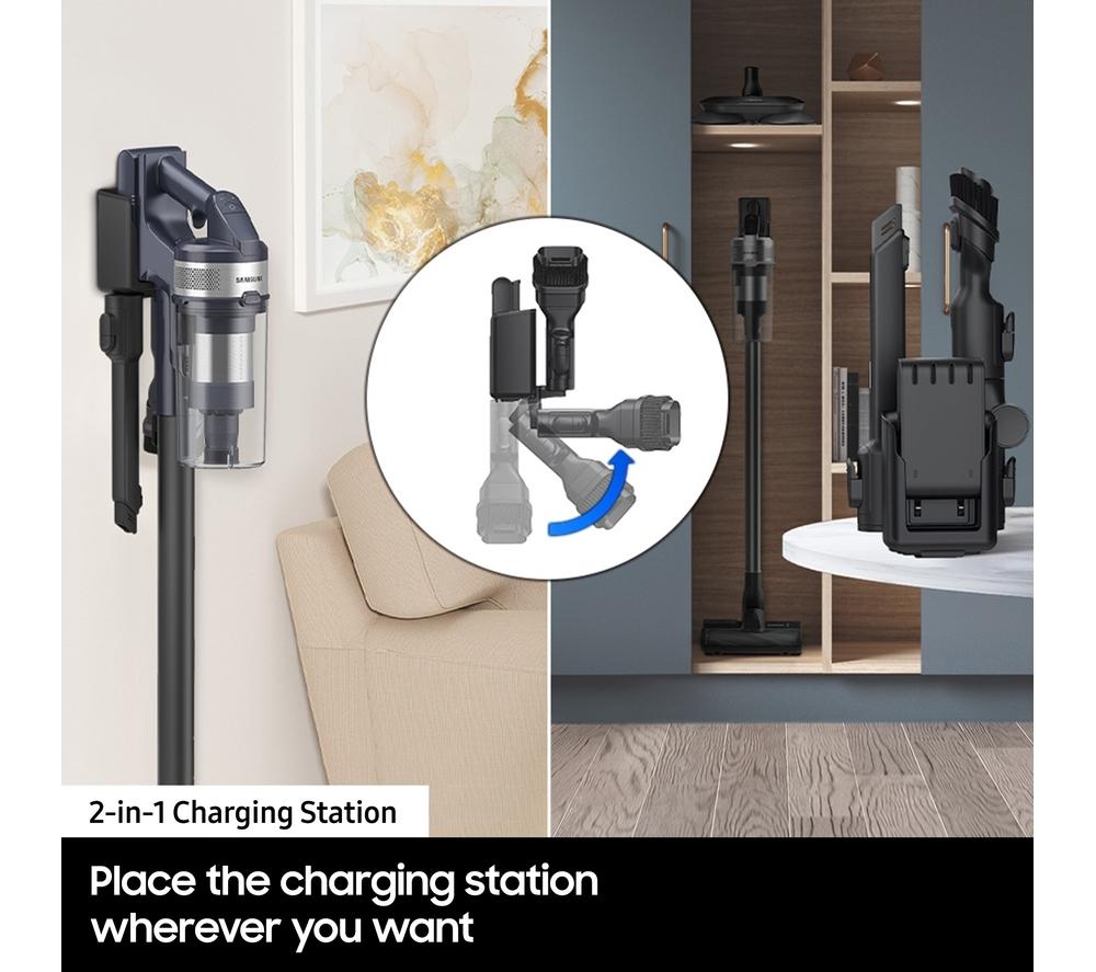 SAMSUNG Jet 75E Pet Max 200W VS20B75AGR1/EU Cordless Vacuum Cleaner with Pet Tool - Teal Mint image number 9 of 13