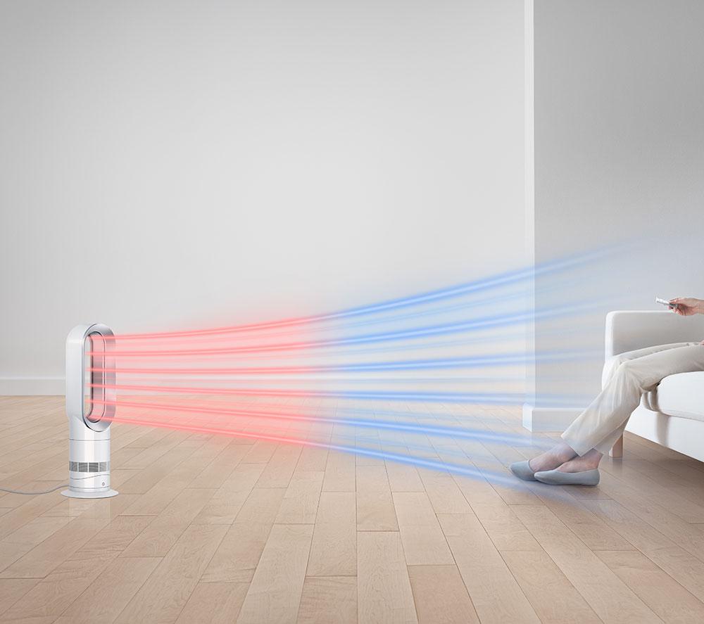Buy DYSON AM09 Hot+Cool™ Jet Focus - White | Currys