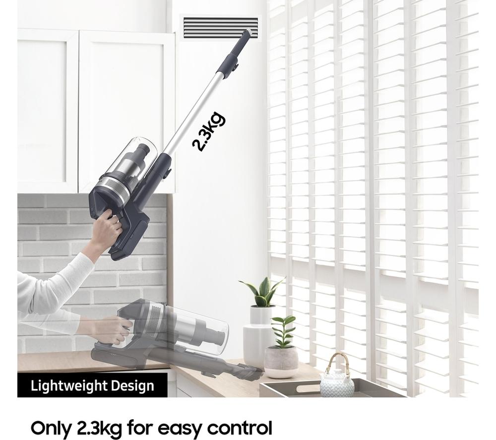 SAMSUNG Jet 65 Pet Max 150W VS15A60AGR5/EU Cordless Vacuum Cleaner with Pet Tool - Teal Silver image number 5 of 12