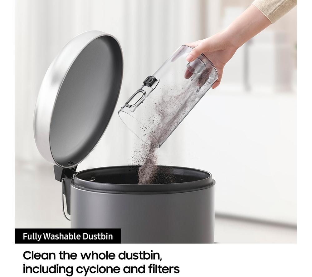 SAMSUNG Jet 65 Pet Max 150W VS15A60AGR5/EU Cordless Vacuum Cleaner with Pet Tool - Teal Silver image number 9 of 12