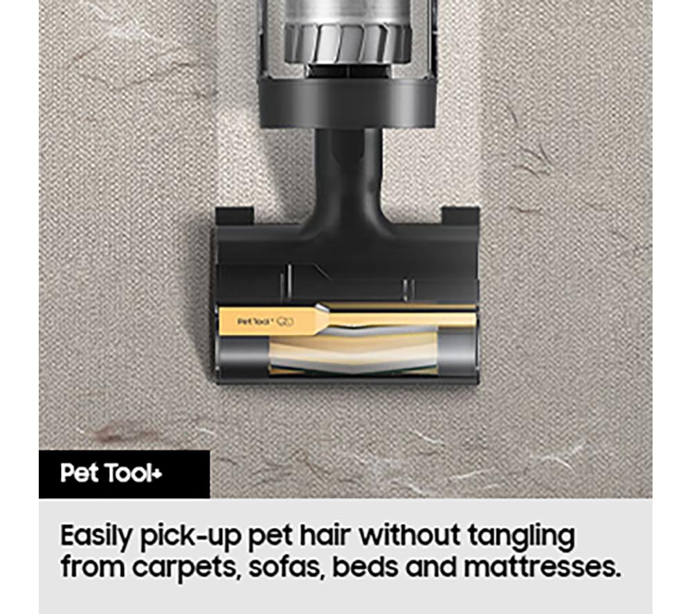 SAMSUNG Jet 95 Pro Max 210W VS20C9547TB/EU Cordless Vacuum Cleaner with Pet Tool+ & Spray Spinning Sweeper - Blue image number 6 of 13