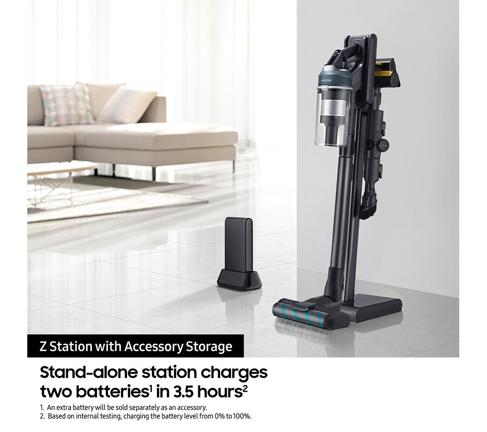 SAMSUNG Jet 95 Pro Max 210W VS20C9547TB/EU Cordless Vacuum Cleaner with Pet Tool+ & Spray Spinning Sweeper - Blue image number 9 of 13
