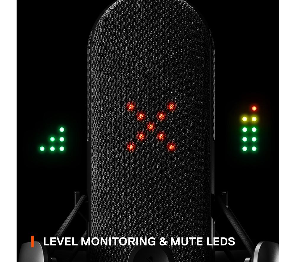 STEELSERIES Alias USB Microphone - Black image number 6 of 7