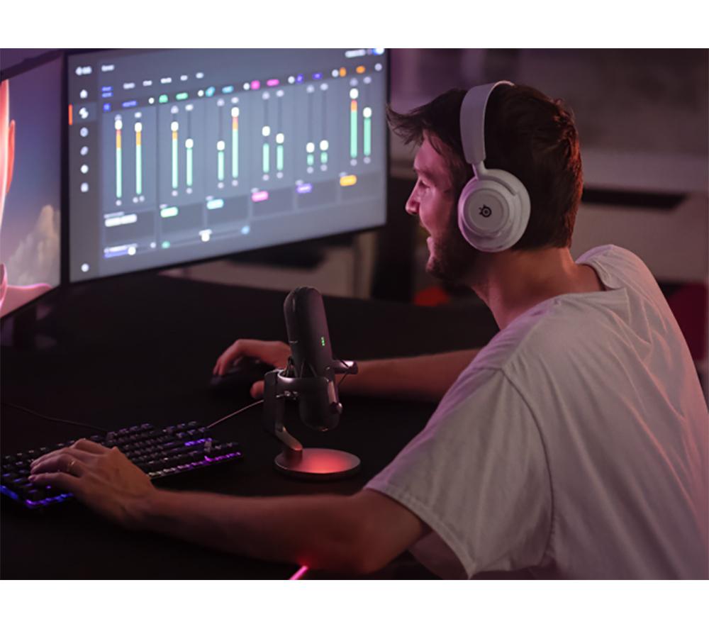 Buy STEELSERIES Alias USB Microphone - Black | Currys
