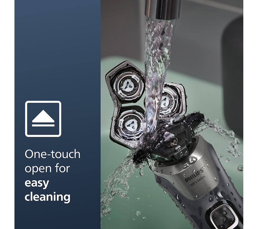PHILIPS Series 5000 S5887/50 Wet & Dry Rotary Shaver - Carbon Grey image number 7 of 7