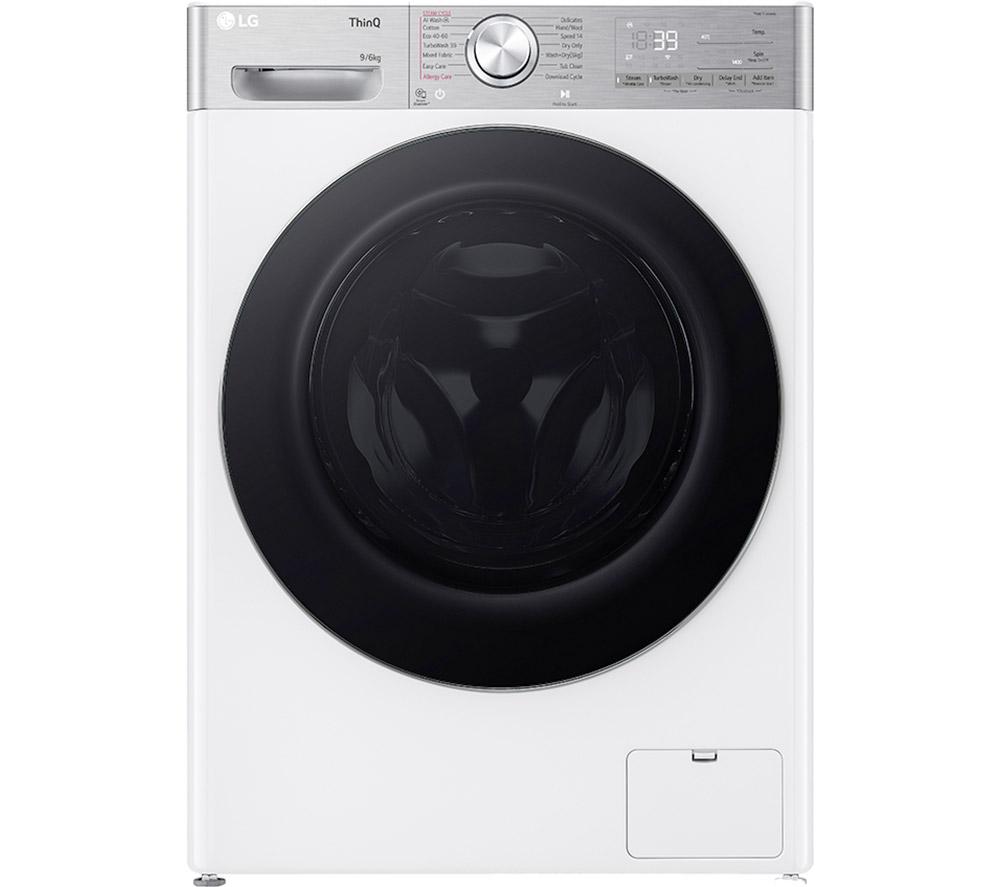 LG TurboWash 360 FWY996WCTN4 WiFienabled 9 kg Washer Dryer White