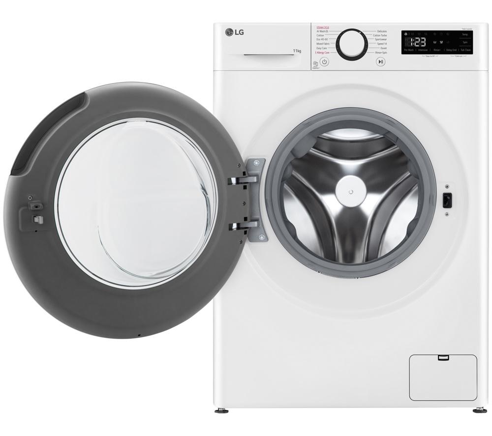 LG Y500 Series AI Direct Drive F4Y511WBLN1 11 kg 1400 Spin Washing Machine - White image number 11 of 57