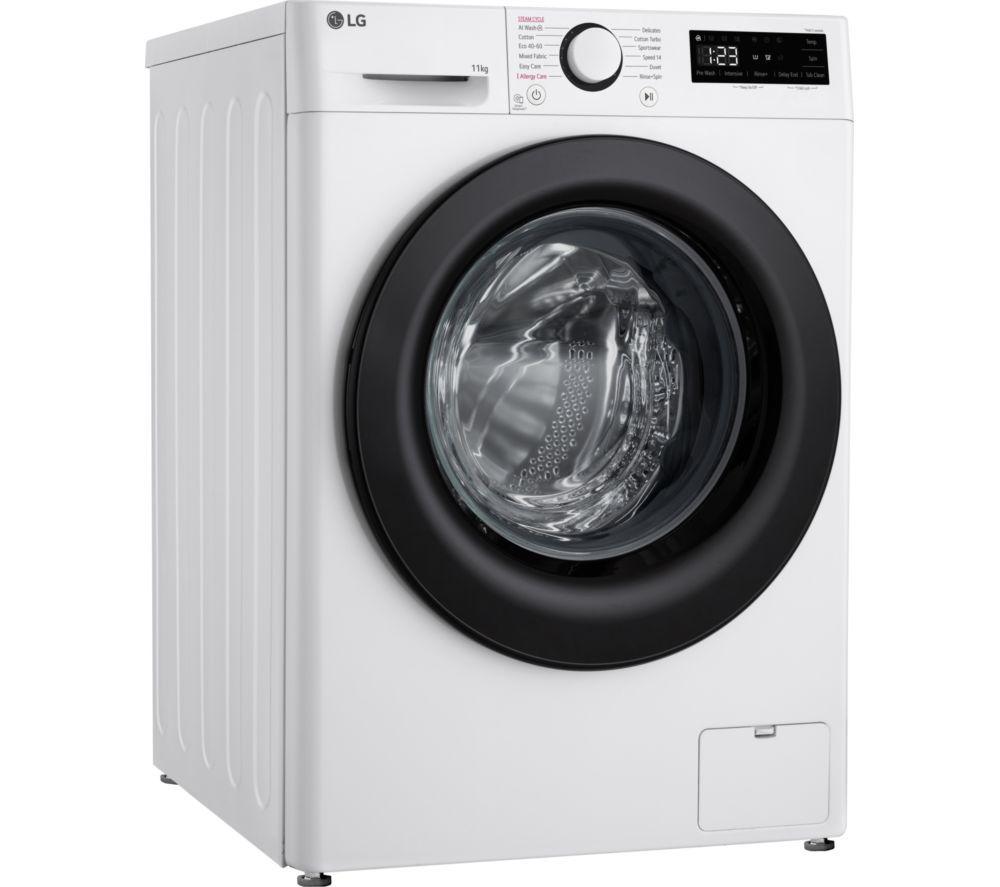 LG Y500 Series AI Direct Drive F4Y511WBLN1 11 kg 1400 Spin Washing Machine - White image number 23 of 57