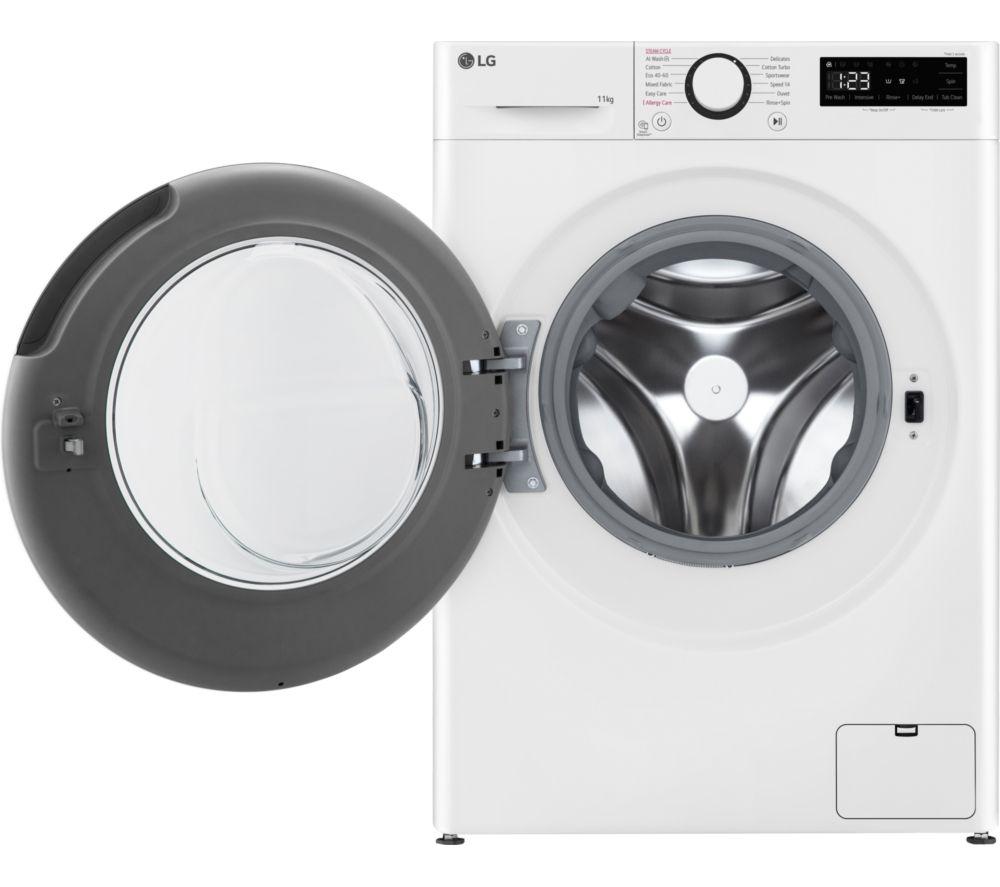 LG Y500 Series AI Direct Drive F4Y511WBLN1 11 kg 1400 Spin Washing Machine - White image number 30 of 57