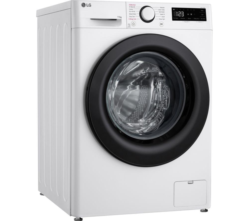 LG Y500 Series AI Direct Drive F4Y511WBLN1 11 kg 1400 Spin Washing Machine - White image number 37 of 57