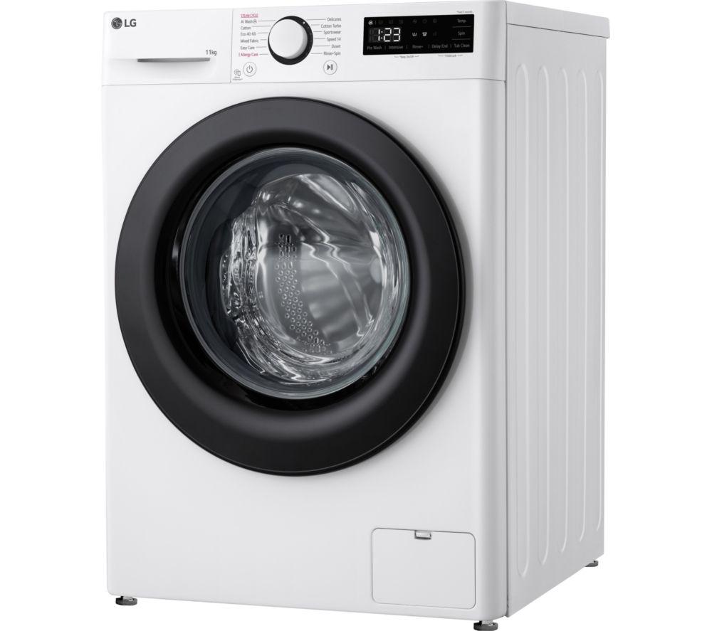 LG Y500 Series AI Direct Drive F4Y511WBLN1 11 kg 1400 Spin Washing Machine - White image number 41 of 57
