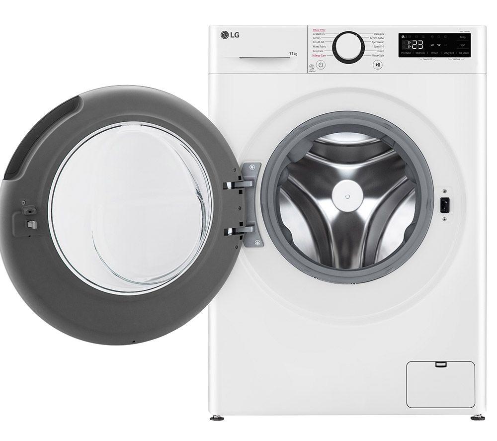 LG Y500 Series AI Direct Drive F4Y511WBLN1 11 kg 1400 Spin Washing Machine - White image number 44 of 57