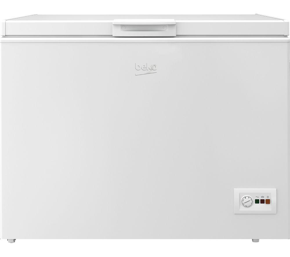 BEKO CF41186W Chest Freezer - White, White