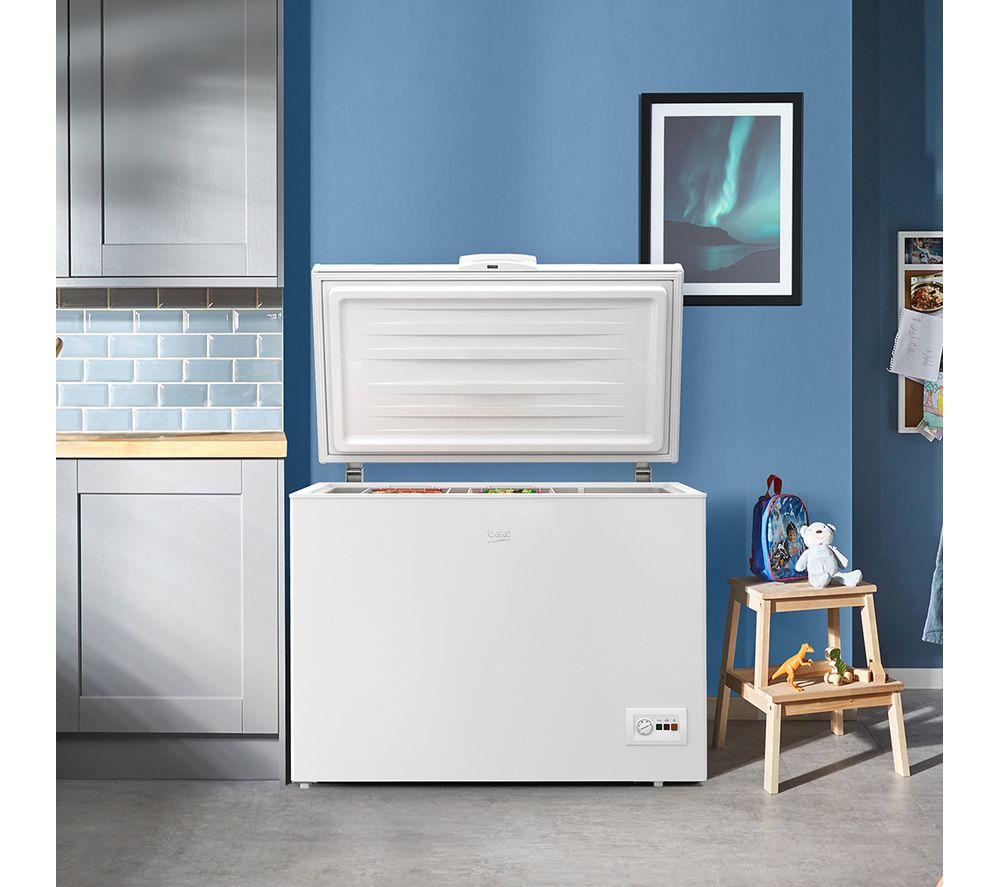 BEKO CF41186W Chest Freezer - White image number 3 of 8