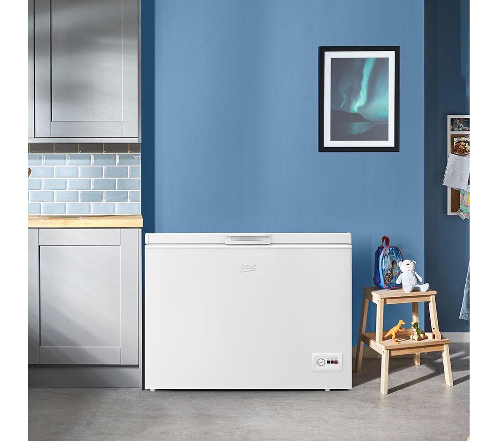 BEKO CF41186W Chest Freezer - White image number 4 of 8