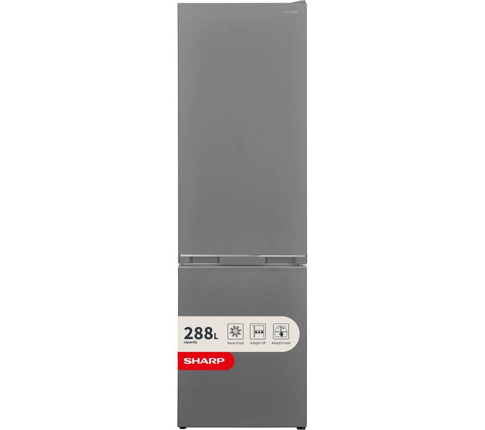 SHARP SJ-BB05DTXLE-EN 60/40 Fridge Freezer - Inox, Silver/Grey