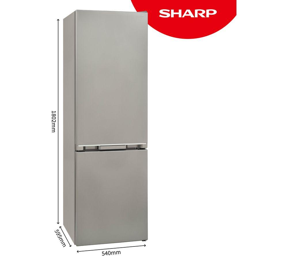 Buy SHARP SJ-BB05DTXLE-EN 60/40 Fridge Freezer - Inox | Currys