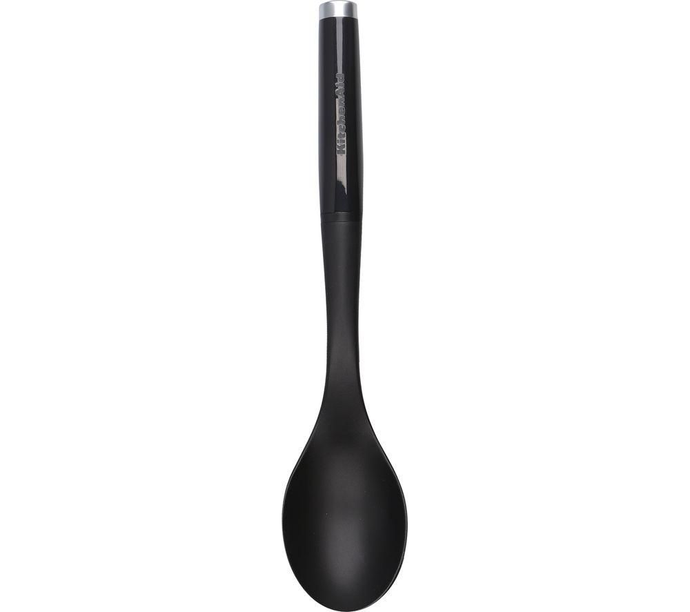 KITCHENAID Non-Stick Basting Spoon - Black, Black