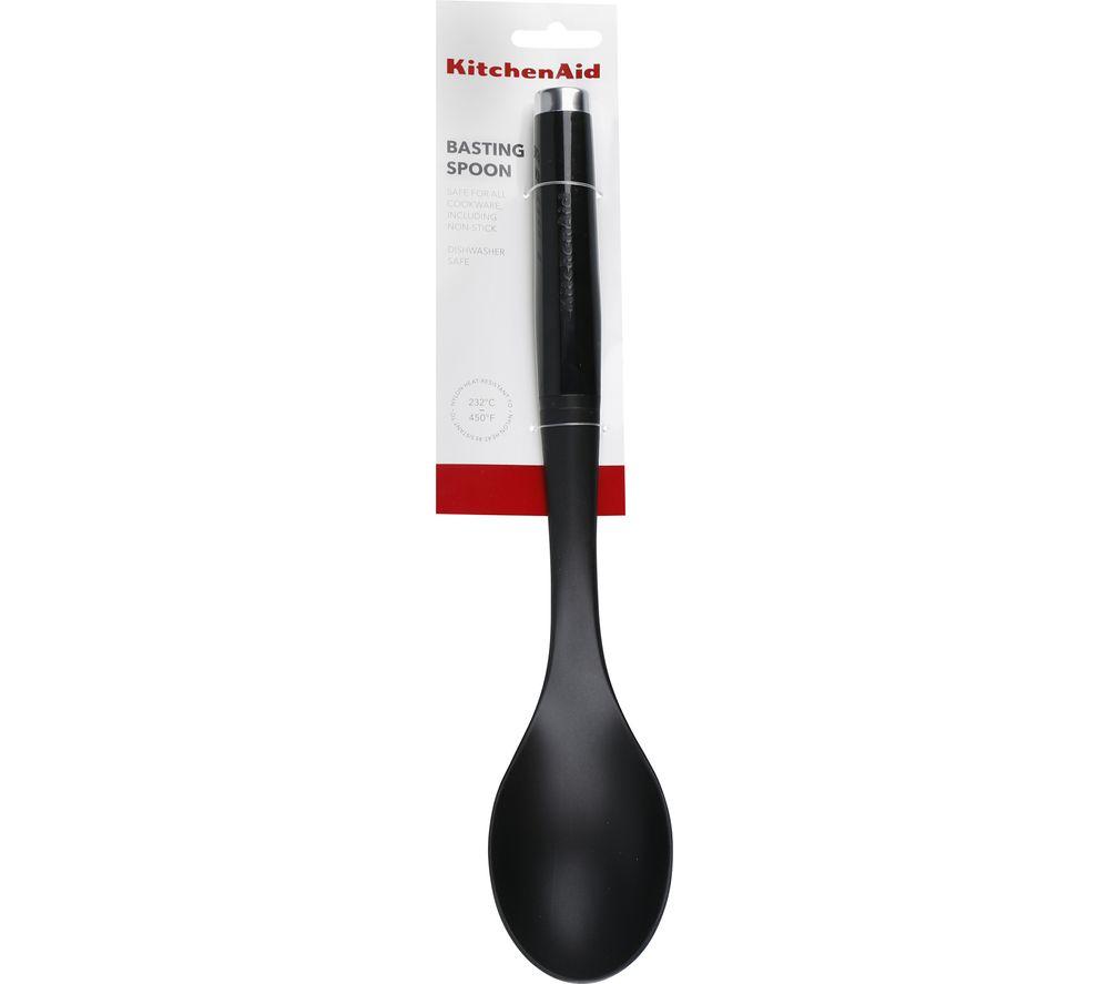 KitchenAid Classic Nylon Basting Spoon, Black