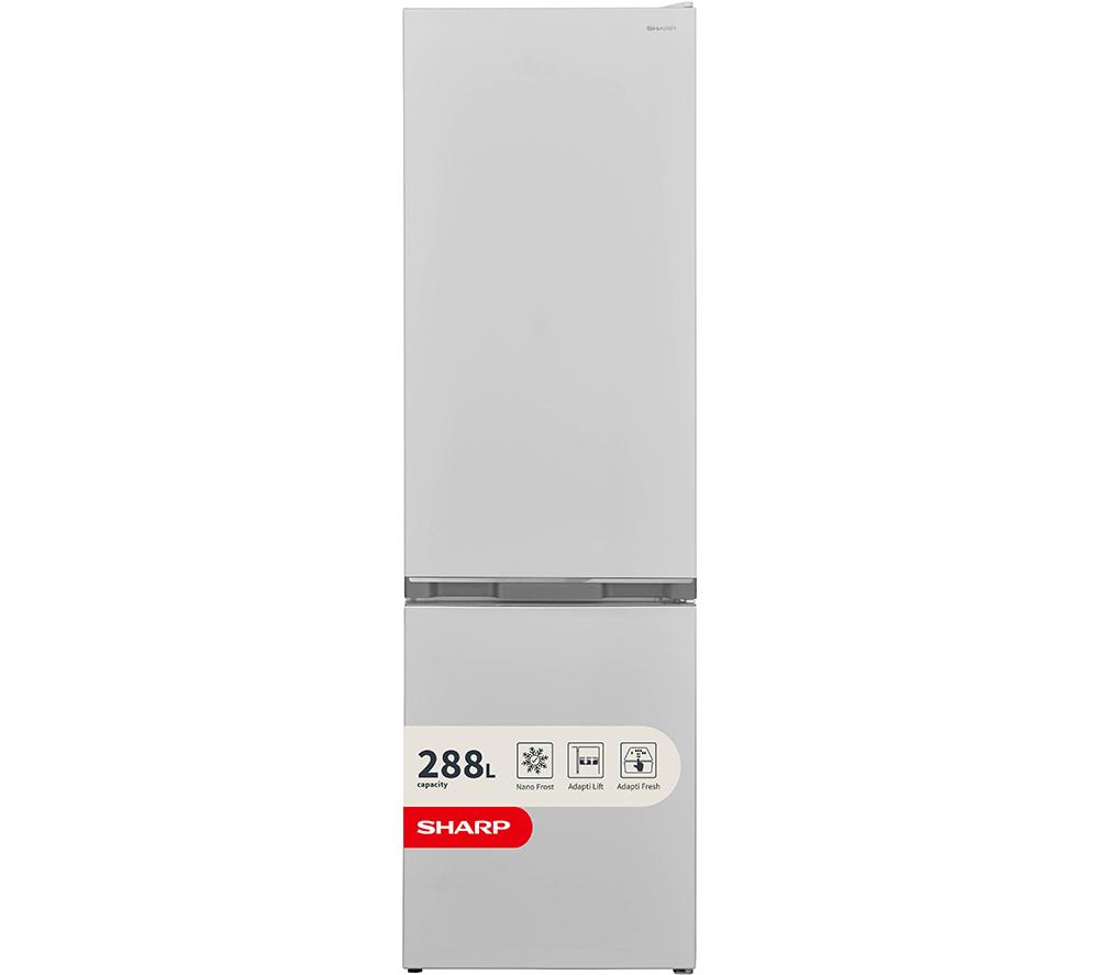 SHARP SJ-BB05DTXWE-EN 60/40 Fridge Freezer - White, White