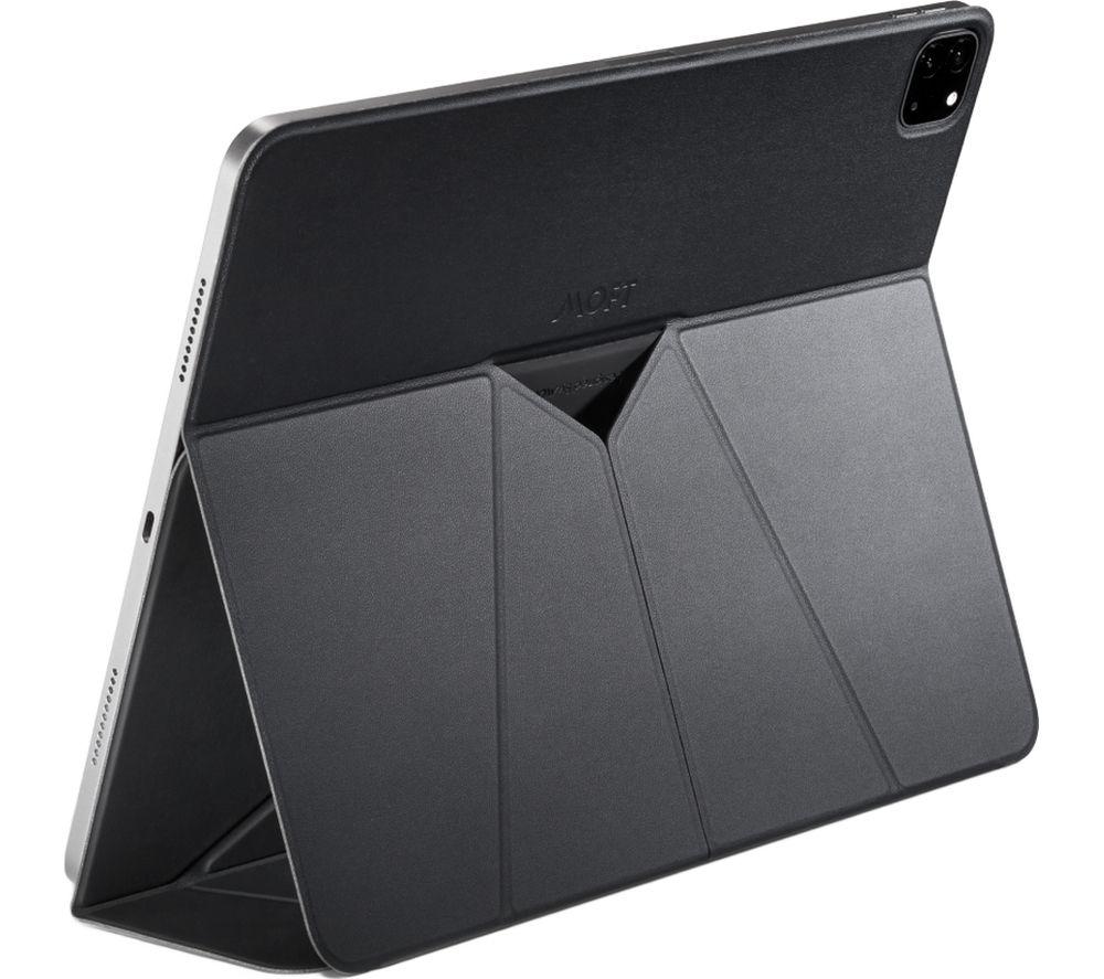 MOFT Snap 11 iPad Pro & Air Leather Folio Case - Black, Black