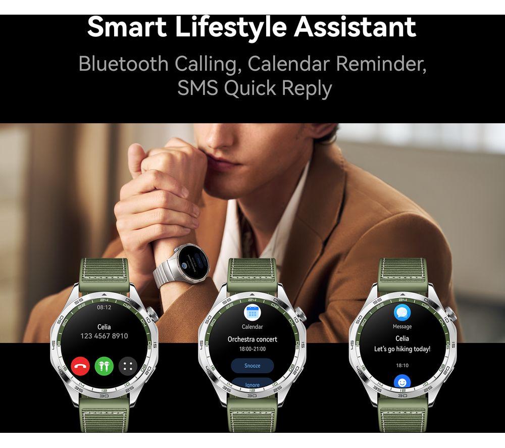 HUAWEI Watch GT 4 - Green, 46 mm image number 4 of 7