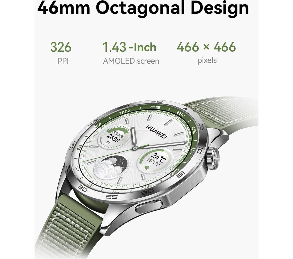 HUAWEI Watch GT 4 - Green, 46 mm image number 7 of 7